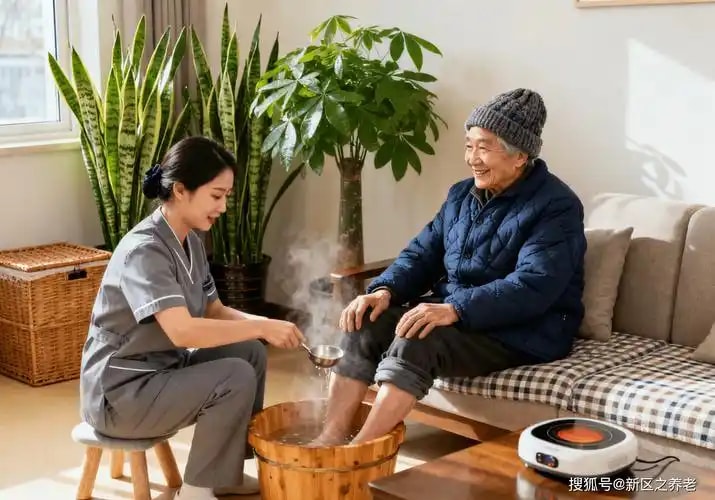 老年热疗养护